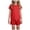 A123-Red, variant on TOWED22 Kid Toddler Girl Clothes Summer Short Sleeve Figure Graphic Tee Shirt Shorts Summer Outfits Set Grey,5-6 Y