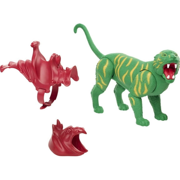 Masters of the Universe Origins Battle Cat 6.75-inch Action Figure, MOTU Toy Tiger