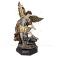 thumbnail image 1 of Figura Arcángel San Miguel – Protector Espiritual con Efecto Metálico, 1 of 5