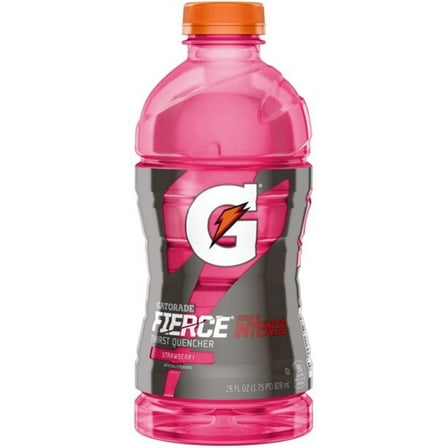 Gatorade Strawberry Sports Drink, 28 Fl Oz Bottles, Quantity of 6