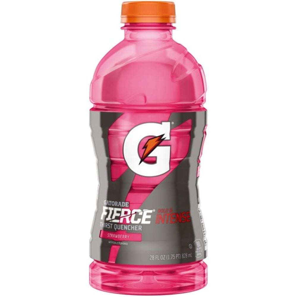 Gatorade Strawberry Sports Drink, 28 Fl Oz Bottles, Quantity of 6