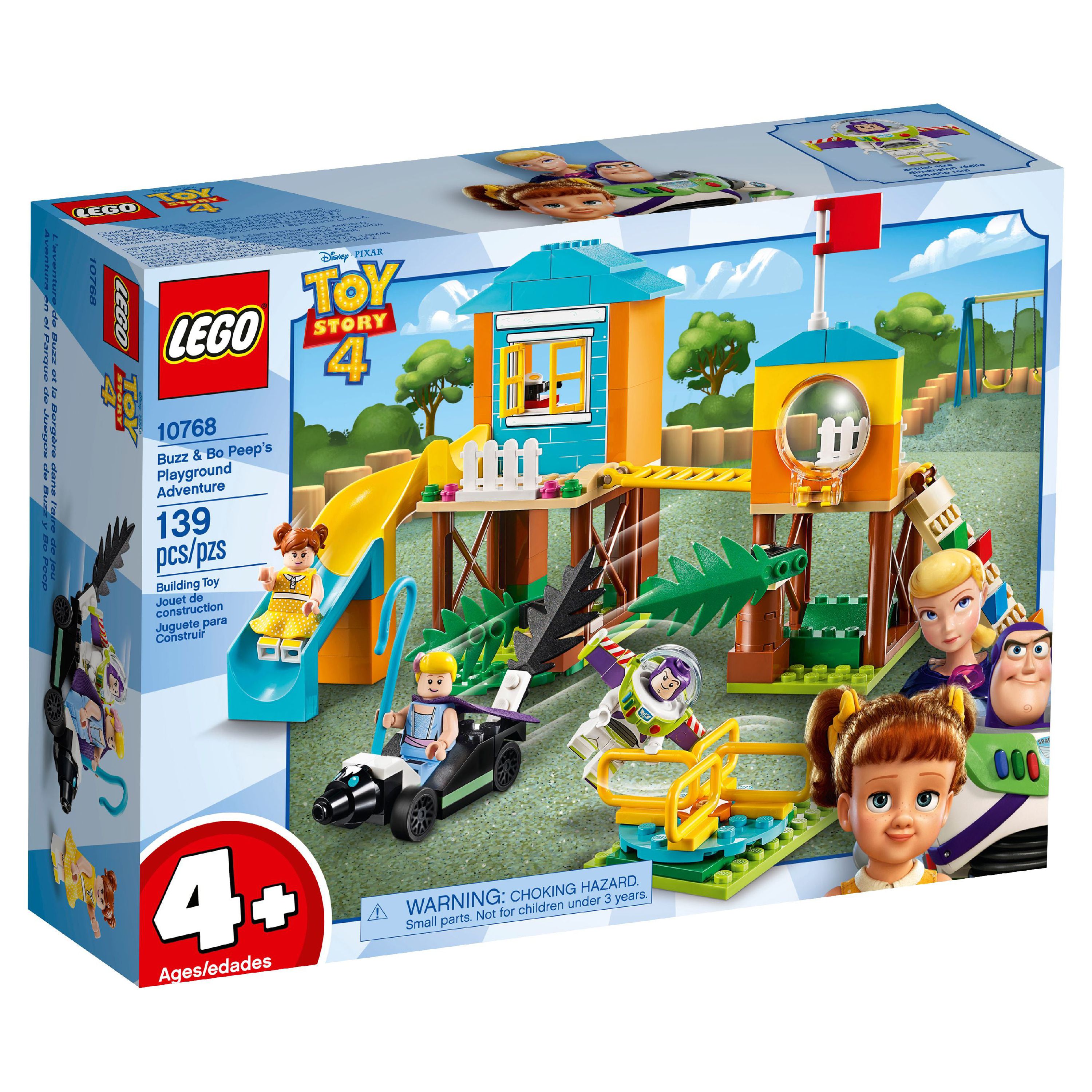 LEGO 4+ Toy Story 4 Buzz & Bo Peep's Playground Adventure Building Set 10768 - image 4 of 7