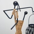 thumbnail image 2 of Creative Girl Wrought Iron Candlestick Romantic Dining Table Candlelight for Home Office Classroom Decor, 2 of 8