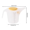 thumbnail image 3 of JoyMoreHome Plastic Funnel Pitcher,Measuring Cup with Long Spout,Large Capacity Easy Pour Cup,Perfect for Bakeware Mold,Oils,Watering Plants, 3 of 8