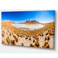 thumbnail image 2 of Lake Bolivia Altipalno Panorama - Modern Seascape Canvas Artwork, 2 of 3
