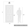 thumbnail image 5 of Ariella 1-Light Semi-Flush in Matte Black with Hammered Clear Glass, 5 of 5