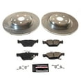 thumbnail image 3 of PowerStop Rear Z23 Evolution Sport Carbon-Fiber Ceramic Brake Pad and Drilled & Slotted Rotor Kit Fits: SUBARU Select Models K8493, 3 of 10