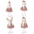 thumbnail image 3 of Toystoory Adornos navideños Muñecas Santa Muñeco de nieve Muñeco Cervatillo Colgante Árbol de Navidad Regalos colgantes para la familia Kits de decoración para fiestas No. 4 Toystoory HA042989-04, 3 of 6