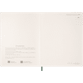 thumbnail image 3 of Moleskine 2025 13-Month Essential Planner, Soft Cover, Weekly Vertical, XXL (8.5" x 11"), Myrtle Green, 3 of 11