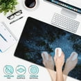thumbnail image 5 of Beautiful Night Sky and Milky Way Gaming Mouse Pad XXL Large Desk Mouse Pad Keyboard Mat with Stitched Edges Waterproof Non-Slip Desk Mat for Laptop,Keyboard,Computer 35.4 * 15.7 Inch, 5 of 6