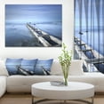 thumbnail image 1 of Design Art - Ciel Bleu Foncé et Grand Quai, 1 of 3