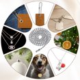 thumbnail image 6 of Uxcell Stainless Steel Ball Chain 3.0mm 27.6" Length 316L Round Bead Necklace Dog Tag Pull Chains with Connectors Clasps for Men Women Jewelry Making Bracelets Keychain, Silver, 6 of 7