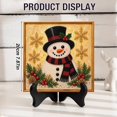 thumbnail image 3 of Christmas Diamond Art,Pearl Diamond Art Christmas,Diy Christmas Pearl Diamond Painting Art Kit With Frame, 3d Raised Beaded Craft For Beginners, Relaxing Holiday Hobby,Handmade Table & Wall Decor, 3 of 7
