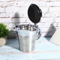 thumbnail image 3 of Gravy Boat, Double Insulated 304 Stainless Steel, Gravy Warmer, Double Wall Creamer Pitcher and Caramel Sauce for Coffee, Stainless Steel Pitcher, 450ML/16 OZ, 3 of 9