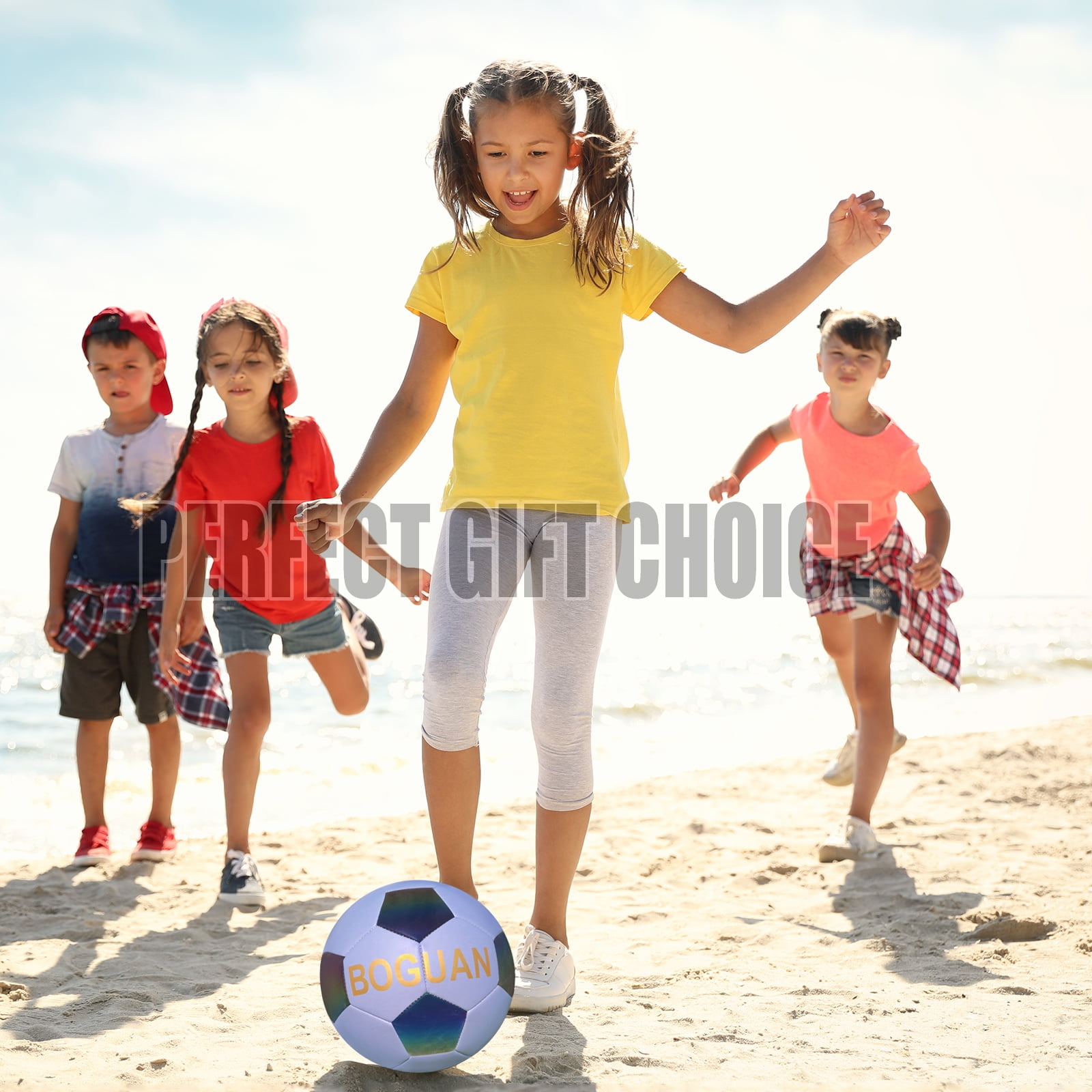 Soccer Ball Discoloration in The Sun Official Size 4