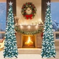thumbnail image 2 of Árbol de Navidad SINTENILL desplegable de 6 pies con temporizador, luces y adornos, 2 of 9