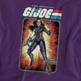 thumbnail image 2 of G.I. Joe T-Shirt Baroness Card Unisex Graphic Tee For Men & Women, 2 of 7