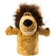 thumbnail image 2 of Animal Hand Puppet Set - high quality, movable open mouth, 9.5" soft plush children's hand puppets - great for storytelling, teaching, preschools, 2 of 6