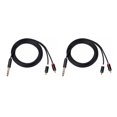 thumbnail image 3 of Bearachild Cable de audio OFC Conductor de cobre libre de oxígeno Carcasa de aleación de aluminio Adaptador fácil de aplicar Alambre de PVC Type2 NO2, 3 of 6