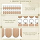 thumbnail image 5 of 100 Piezas de Etiquetas para Llaves Madera en , Espacios en para Grabado de Llaves, de Madera Sin Terminar,Etiquetas para Llaves Estilo 7, 5 of 7