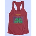 thumbnail image 3 of Beyond The Dimension Racerback Tank Women -Image by Shutterstock, Female Medium, 3 of 4