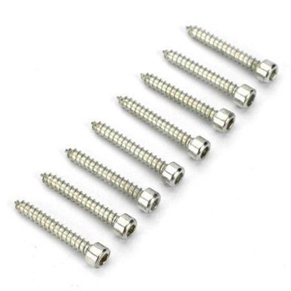 Dubro Produits DUB382 4 x 0.5 Po. Vis Métalliques pour Tête de Douille - 8 Pcs