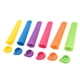thumbnail image 2 of Molde para helado Jadeshay 6 piezas de Silicona color Verde claro Azul Rojo rosa Púrpura Amarillo Naranja, 2 of 8