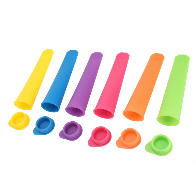 Herramientas de cocina, 6 piezas de silicona para helado, molde de silicona, molde DIY de alta capacidad
