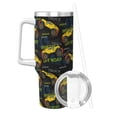 thumbnail image 2 of Goofa Monster Truck1 Print 40oz Ice Bully With Handle And Straw Stainless Steel Vacuum Insulated Cup And 2 In 1 Straw Lid, 2 of 8