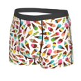 thumbnail image 5 of Goofa Ice Cream Popsicles Printed Men's Boxer Briefs Underwear, Moisture-Wicking Underwear, Trunk,Soft and Breathable Cotton Underwear-Small, 5 of 9