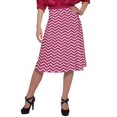 thumbnail image 1 of Moomaya Jupe Imprimée pour Femmes en Poly Spandex Tenue Décontractée Été Jupe pour Filles, 1 of 5