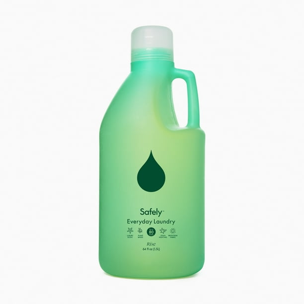 Safely Everyday Laundry Detergent, Rise Scent, 64 fl oz