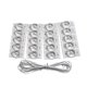 thumbnail image 5 of 20PCS 3V SMD Perlas de lámpara con filtro de lente óptica Tiras de filtro de lente cóncava Abanopi Lámpara, 5 of 7