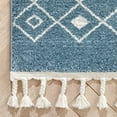 thumbnail image 4 of Well Woven Serenity Transistora Tribal Geometric Pattern Blue 7'10" x 9'10" Area Rug, 4 of 8