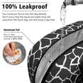 thumbnail image 5 of Womens Black and White Giraffe Pattern Lunch Box for Work,Insulated Lunch Bag for Women,Loncheras Para Mujer,Leakproof Adult Lunch Bag for Work,Beach,Travel,Picnic,Camping, 5 of 7