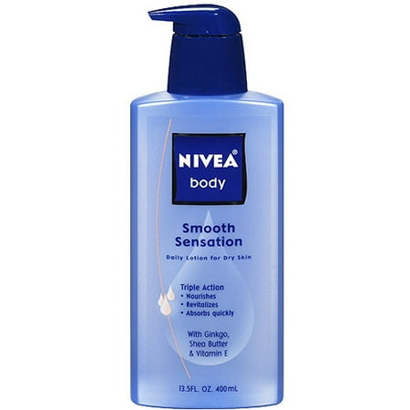 Nivea Body Smooth Sensation Daily Lotion, For Dry Skin 13.5 fl oz - Walmart.com