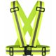 thumbnail image 3 of Chaleco reflectante Aleko Chaleco de seguridad, Dispositivos reflectantes ajustables y elásticos Seguridad para correr para andar en bicicleta, caminar, correr ACTIVE Biensenido a ACTIVE, 3 of 4