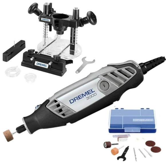 Dremel Mototool 3000-N/10 + Base Fresadora + kit Accesorios