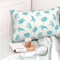 thumbnail image 4 of Balery Turtle Funda de Cojín Estampada, Regalos para Mujeres, Regalos de Amor para Ella, Regalos para Novia o Esposa, Funda de Almohada-20"x30", 4 of 6