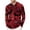 Red V-Neck, variant on Men Halloween Shirts V Neck Skeleton Trendy Tops Long Sleeve Button Up Pumpkin Spooky Vacation Shirt Ghost Graphic Fall Winter Lounge Blouse Wine XS