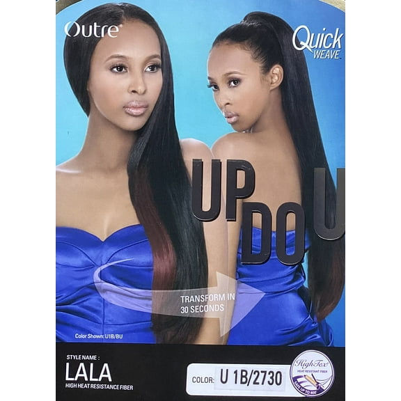 Outre Quick Weave Synthetic Up Do U -Style: LaLa # U1B/2730
