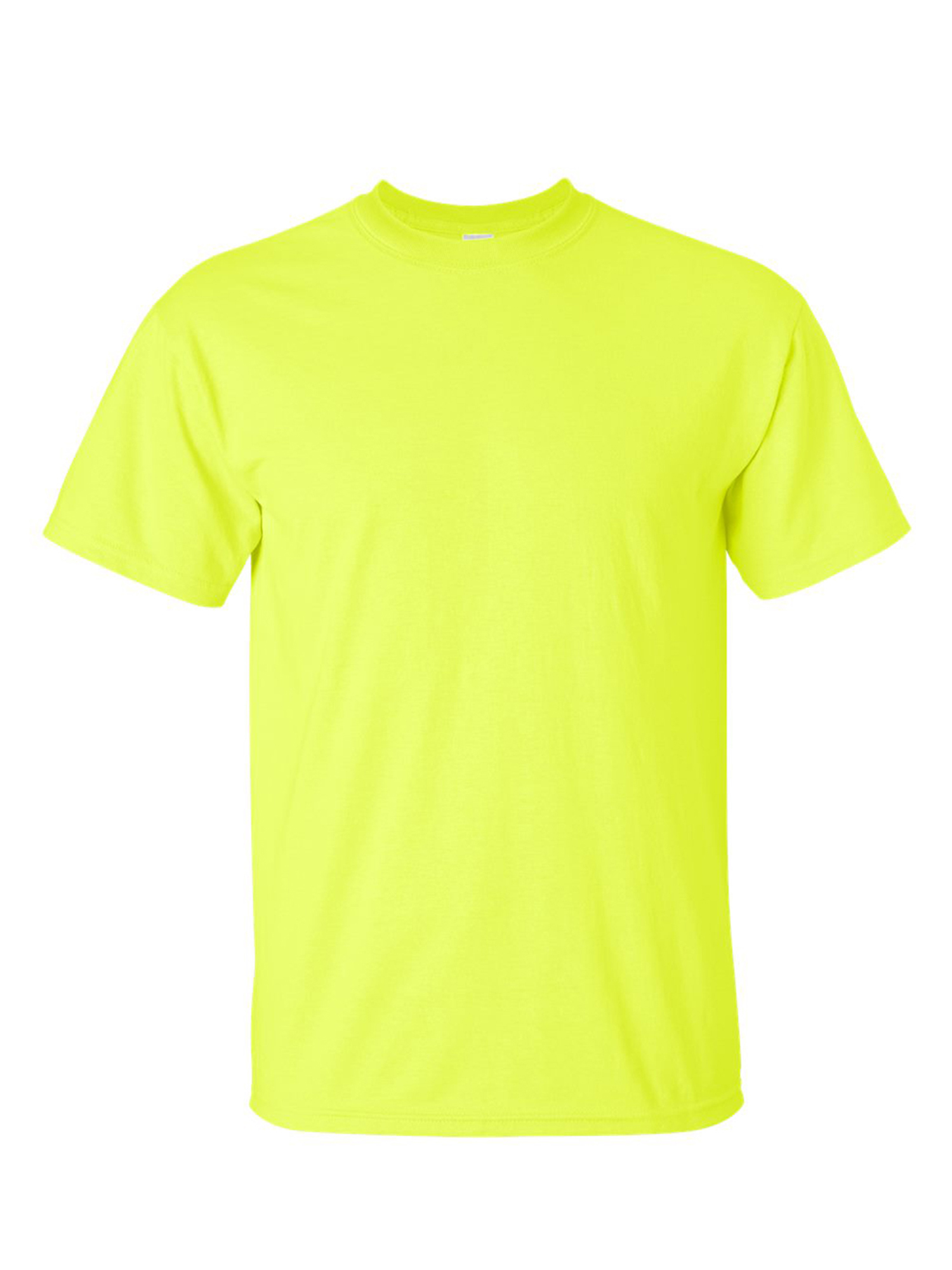 Gildan Ultra Cotton Tall T-Shirt - 2000T Safety Green T shirts XLT T Shirts for Men 2XLT 3XLT Big & Tall T Shirts Tall Mens Shirts Big & Tall T Shirts Big and Tall T Shirt for Men Tall Sizes - image 1 of 2