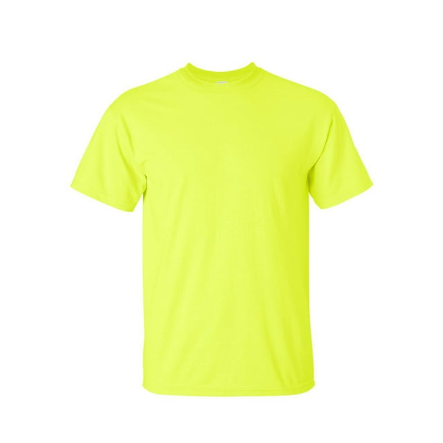 Gildan Ultra Cotton Tall T-Shirt - 2000T Safety Green T shirts XLT T Shirts for Men 2XLT 3XLT Big & Tall T Shirts Tall Mens Shirts Big & Tall T Shirts Big and Tall T Shirt for Men Tall Sizes