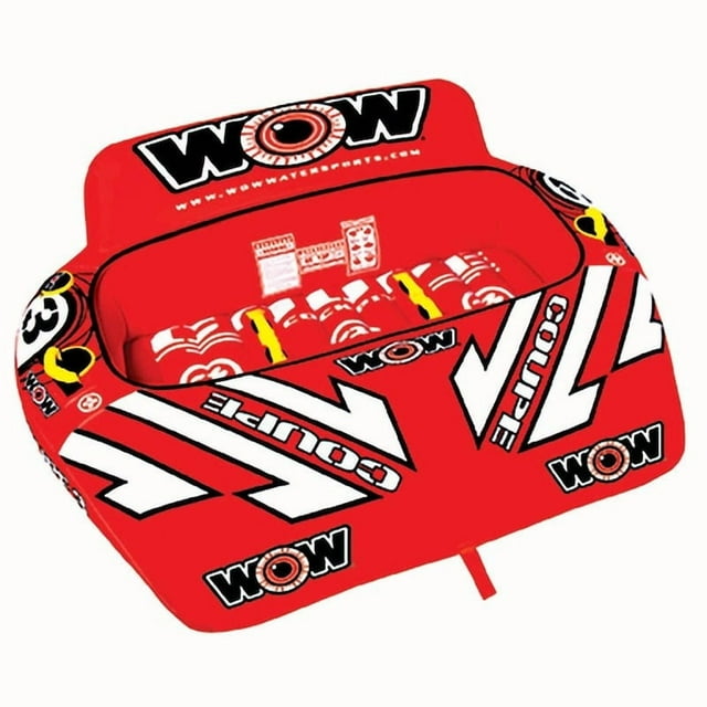WOW Sports Nautiques 21-1080 WOW Sports Nautiques 3P Coupe Cockpit Remorquable - 3 Personnes
