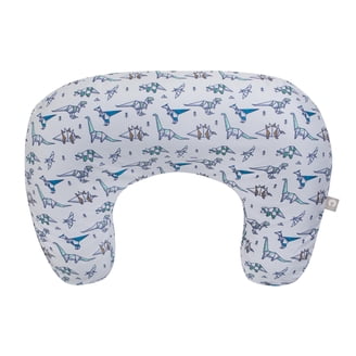 Dream On Me Beeboo Nursing Pillow & Positioner - Breastfeeding & Bottle Feeding Support, Washable Cover, Rainbow White
