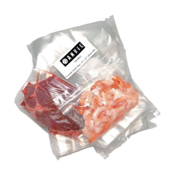 Vollrath Vacuum Sealer Bag,12 x 8,PK100 40815