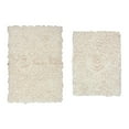 thumbnail image 6 of Home Weavers Modesto Bath Rug 100% Cotton Non-Slip Bathroom Rug Set Machine Washable Bathroom Rug-17"x24", Bath Rug- 21"x34", Ivory Color 2 Piece Bath Rug set, 6 of 9
