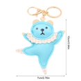 thumbnail image 5 of Giaone Portable Ballet Dancing Bear Keychain Cute Key Charm for Bags and Keys, 5 of 9