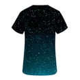 thumbnail image 5 of LSLJS Mode Femme T-Shirt à Manches Courtes Col en V Imprimé Blouse Ample, Blouses pour Femmes Plus, 5 of 5