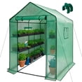 thumbnail image 1 of Invernadero Portátil Elly 3 Niveles con Cubierta y Estacas para Jardín o Interior, 1 of 7